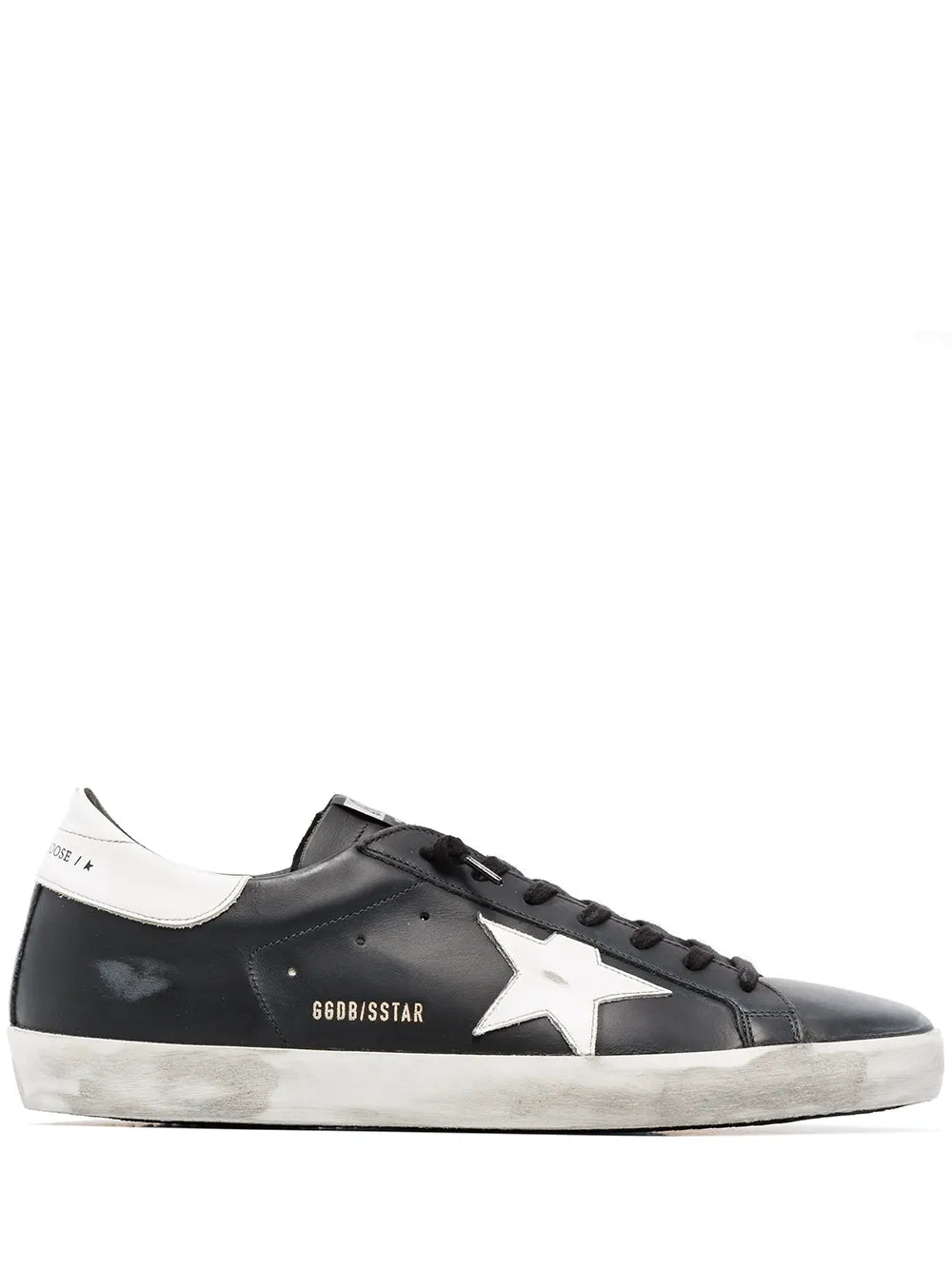 GOLDEN GOOSE SUPERSTAR BLACK WHITE - 1