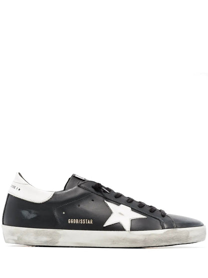 GOLDEN GOOSE SUPERSTAR BLACK WHITE - 1