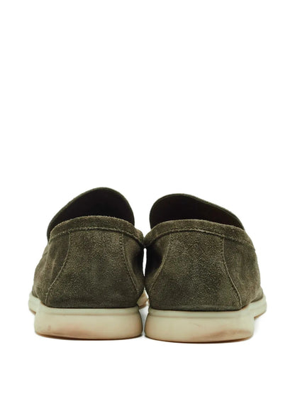 LORO PIANA SUMMER WALKS LOAFER SUEDE GREEN 300 - 2