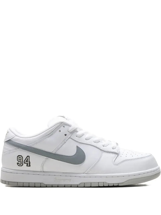 NI.KE SB DUNK LOW SUPREME 94 FULL WHITE