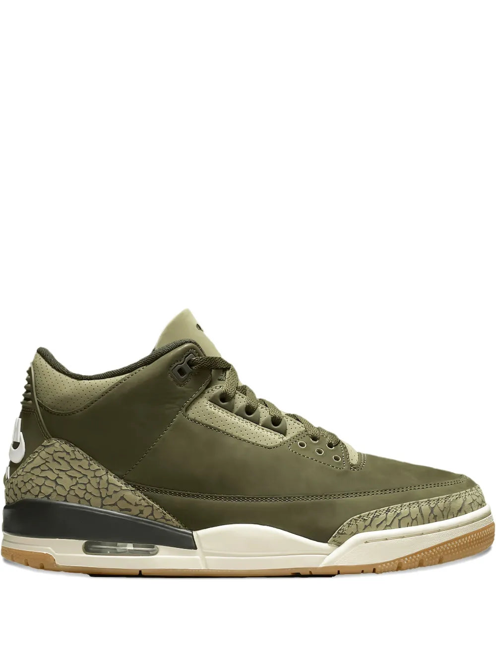 NIK.E AIR JORDAN RETRO 3 MEDIUM OLIVE - 1