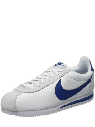 NIK.E CORTEZ WHITE BLUE WITH SUEDE - 2