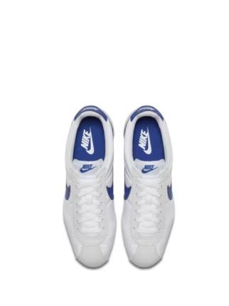 NIK.E CORTEZ WHITE BLUE WITH SUEDE - 3