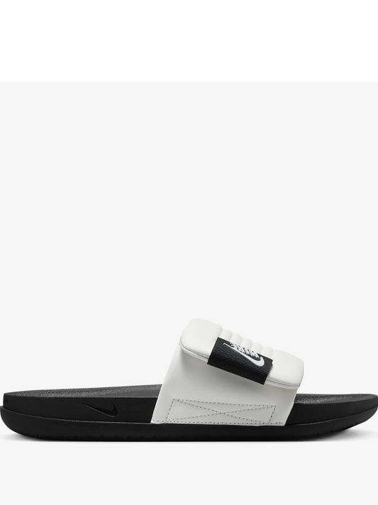 NIK.E OFFCOURT CLASSIC BLACK WHITE FLIP FLOP