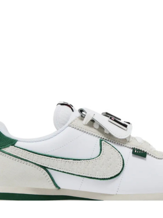 NIK EE Cortez White Green Suede - 2