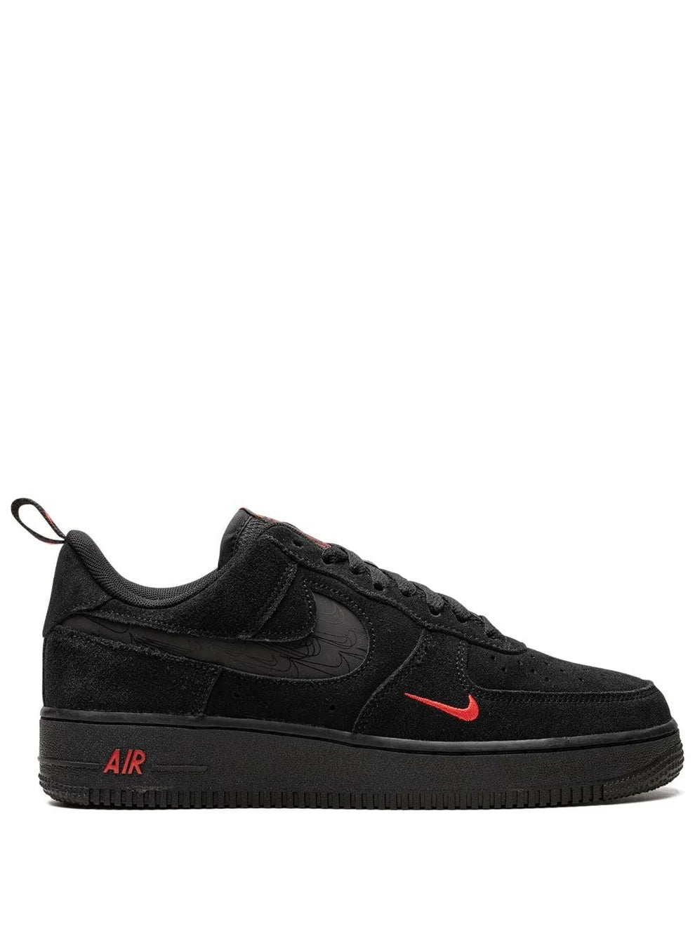 NIK_E AIRFORCE 1 MULTI SWOOSH BLACK CRIMSON FIX - 1