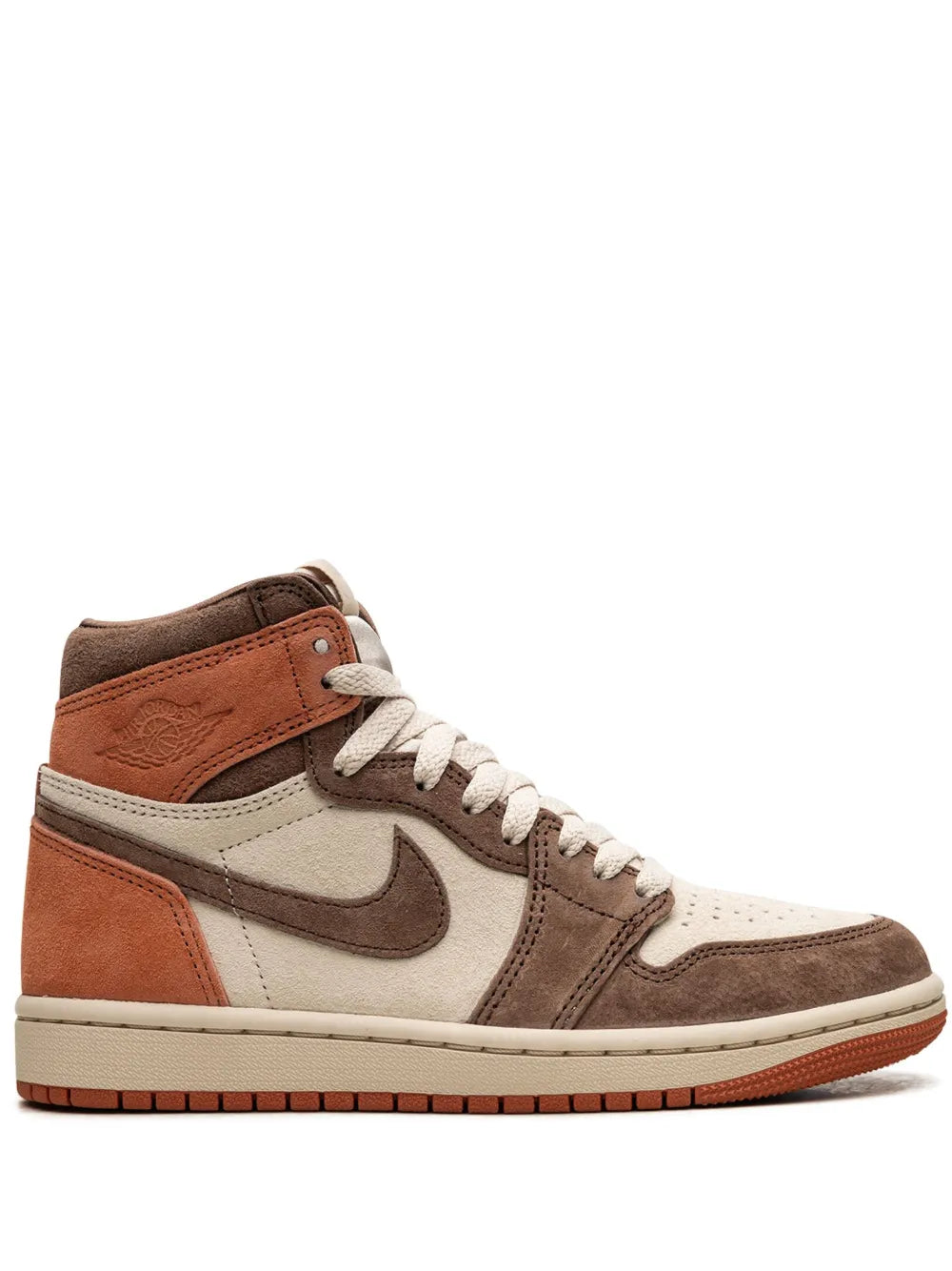 NIK_E JORDAN 1 HIGH DUSTED CLAY SUEDE MATERIAL FIX - 1