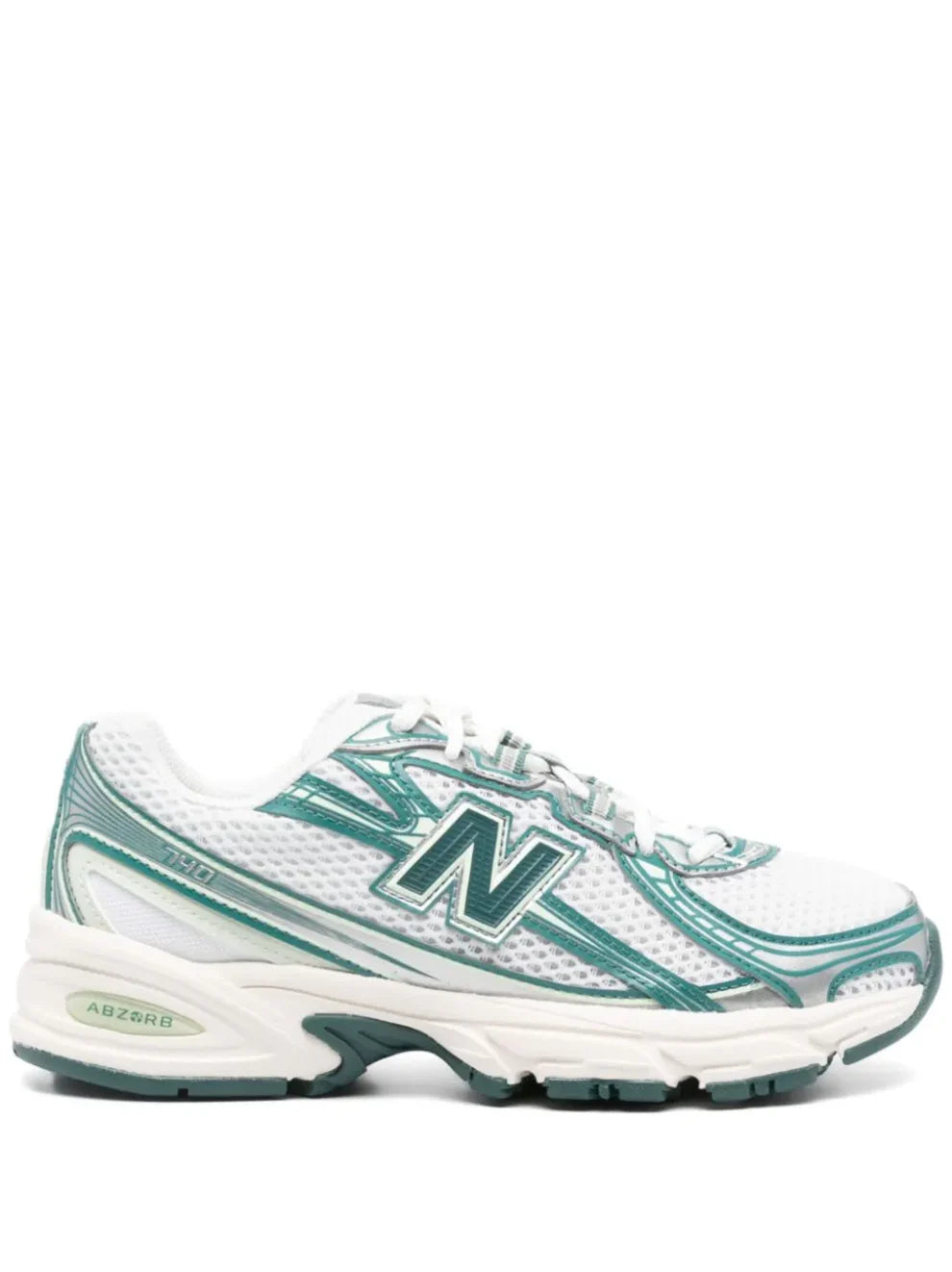New balancee 740 Trainers White Marsh Green - 1