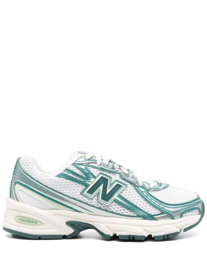 New balancee 740 Trainers White Marsh Green - 1