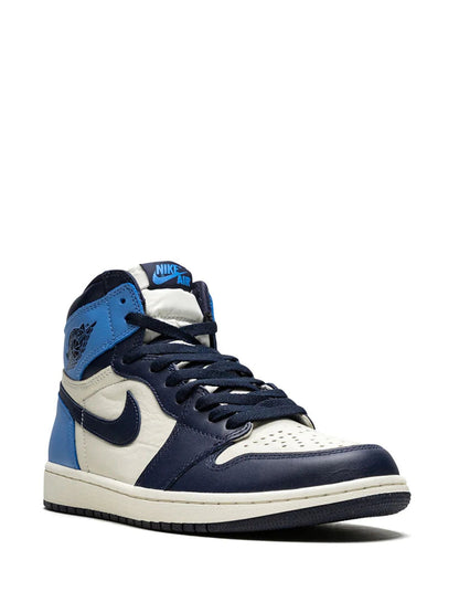 Nik_eAir Jordan Retro 1 Obsidian Blue UA - 2
