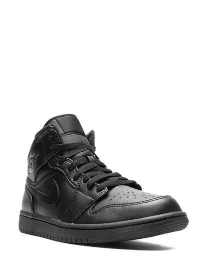 Nik_e Air Jordan 1 Mid Triple Black Fix - 2