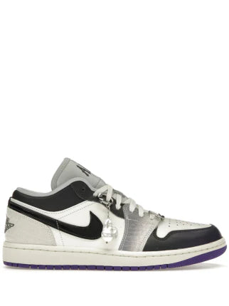 Nik ee Air jordan 1 Low SE punk rock sneaker - 1