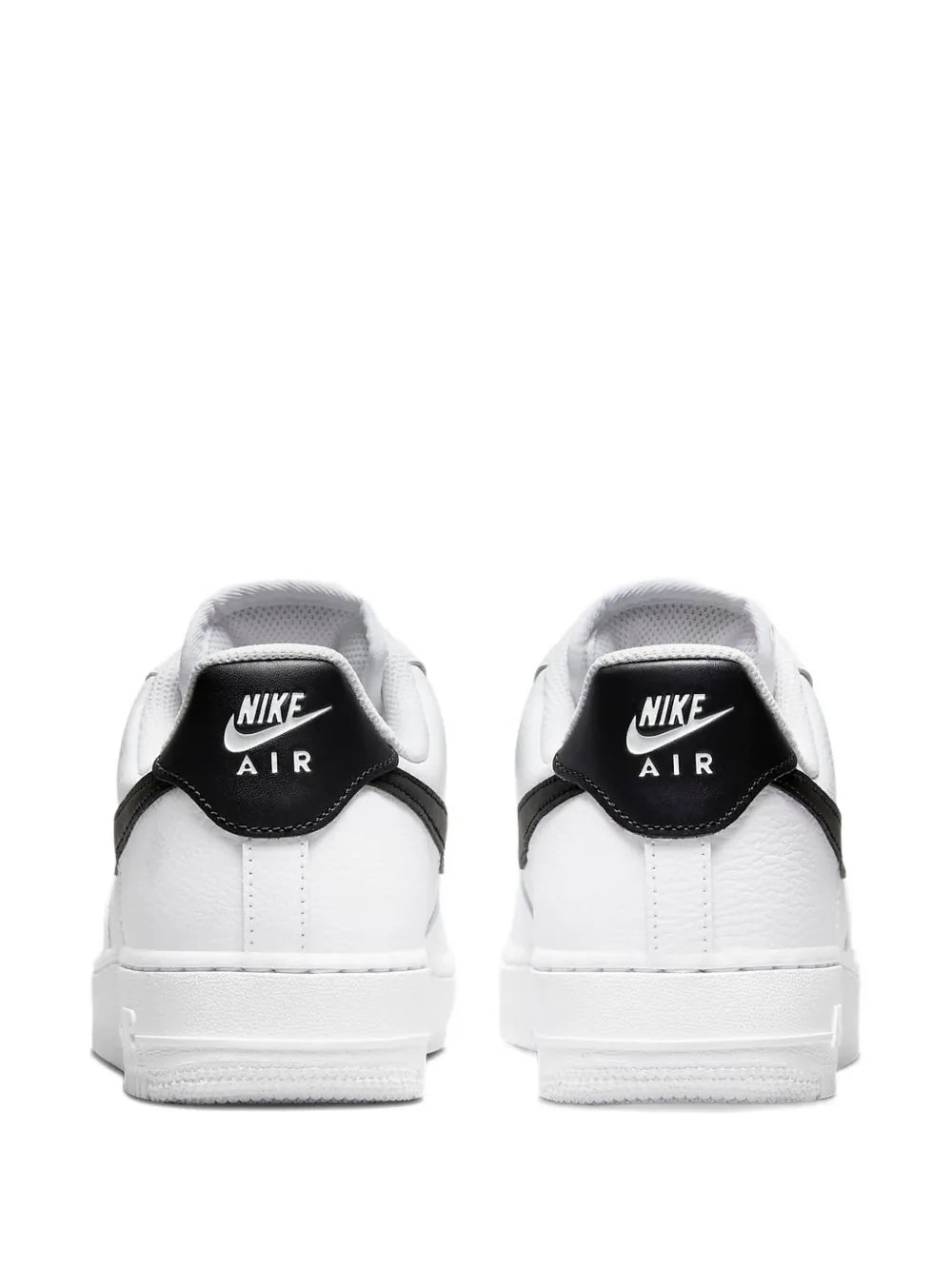 Nik ee Airforce 1 Low white black swoosh - 2