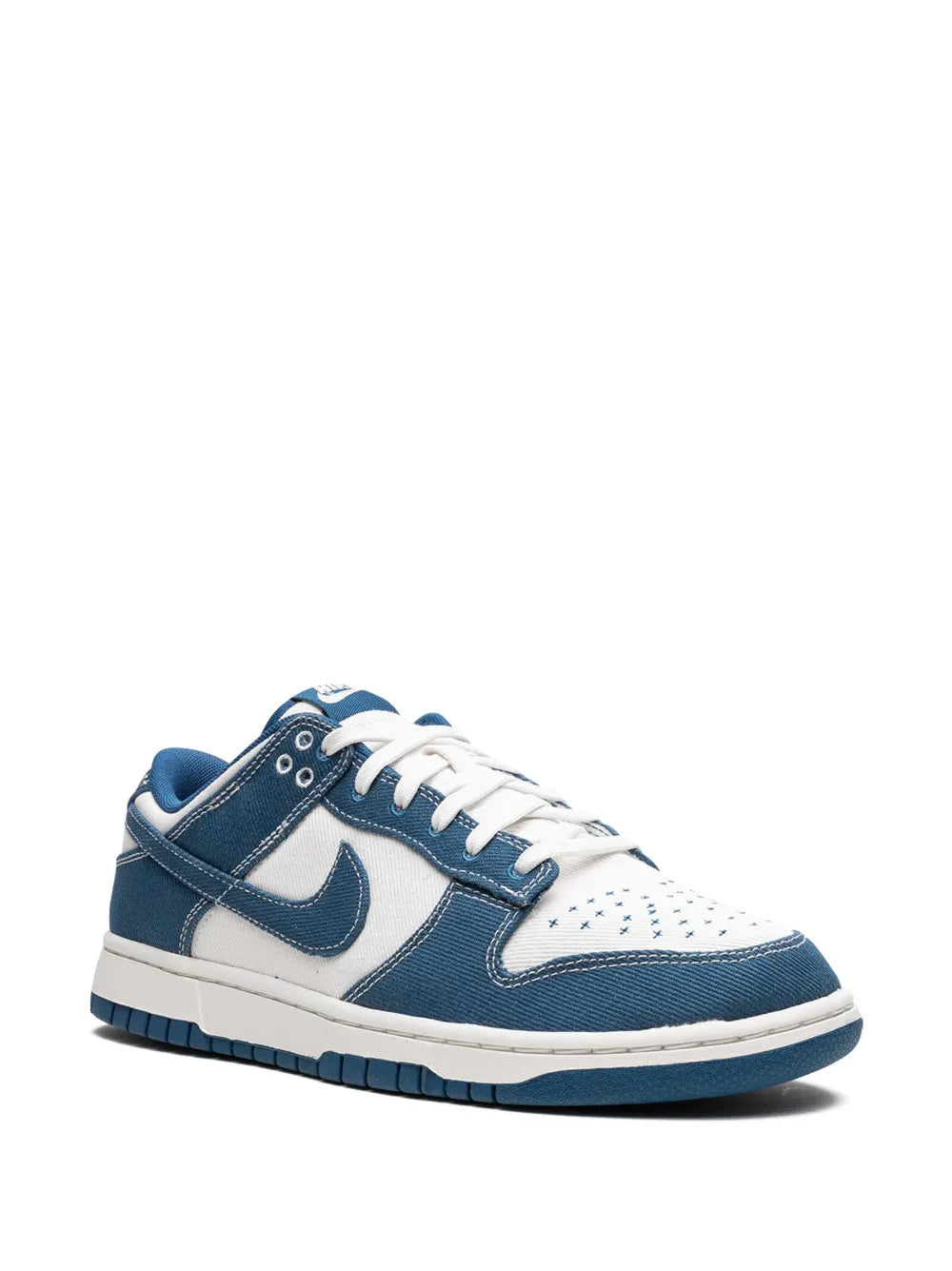 Nik ee dunk low shashiko industrial blue sneakers - 2