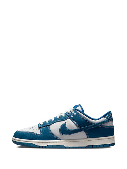 Nik ee dunk low shashiko industrial blue sneakers - 3
