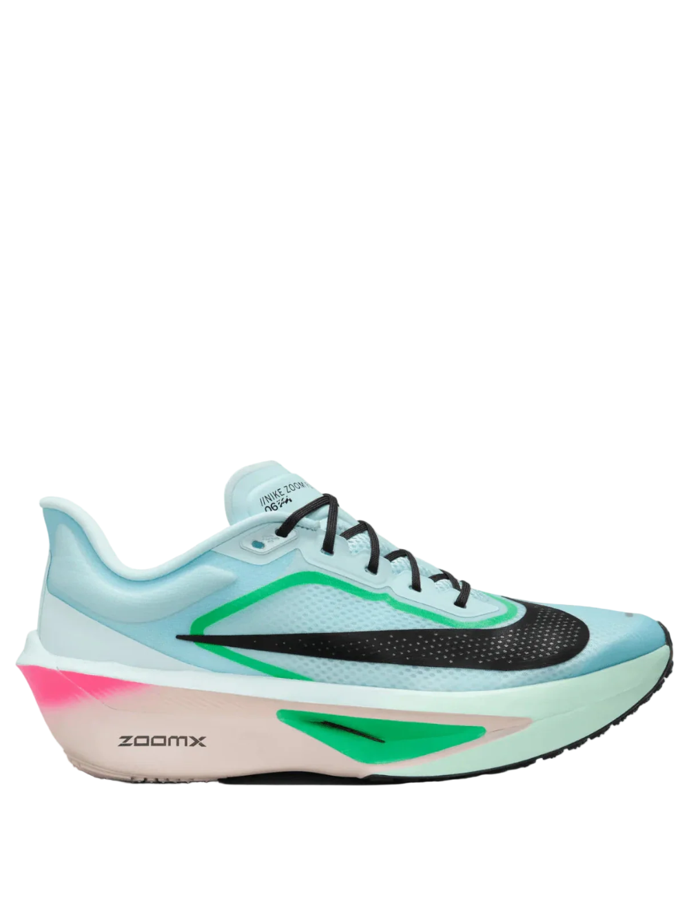 Nik ee zoom Fly 6 Glacier Ice Hyper Pink Green - 1