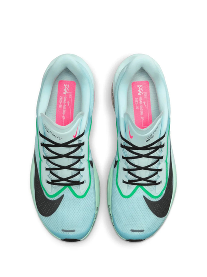Nik ee zoom Fly 6 Glacier Ice Hyper Pink Green - 3