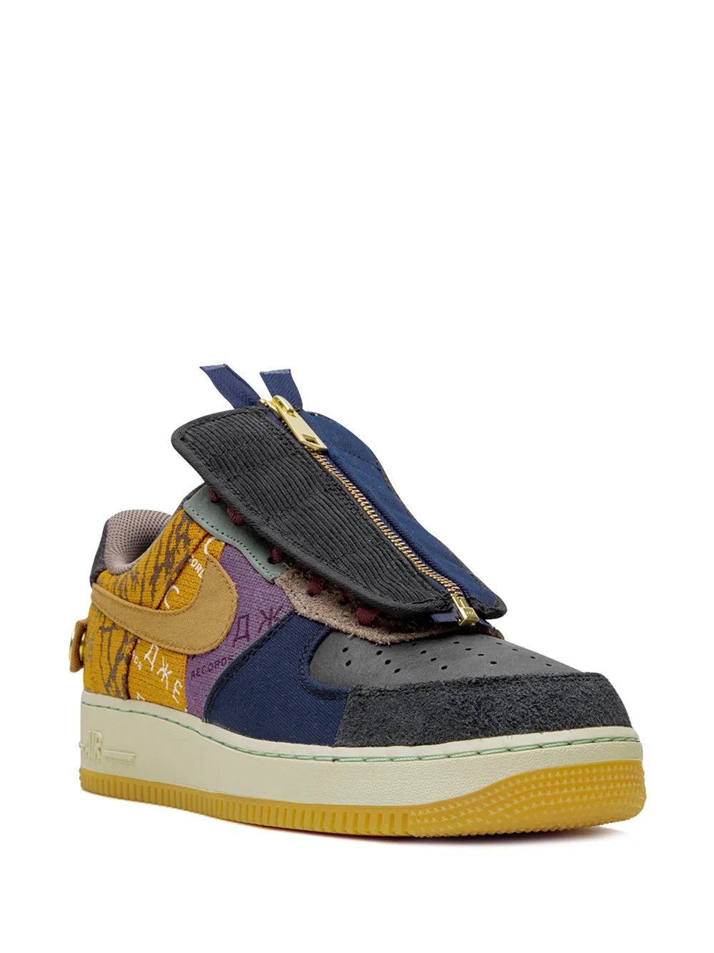 Nikee AirForce 1 Low Travis Scott Cactus Jack Semi UA - 2