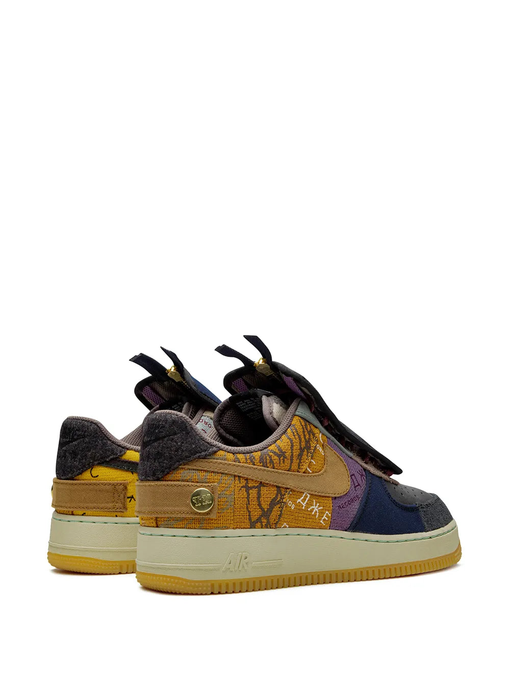 Nikee AirForce 1 Low Travis Scott Cactus Jack Semi UA - 3