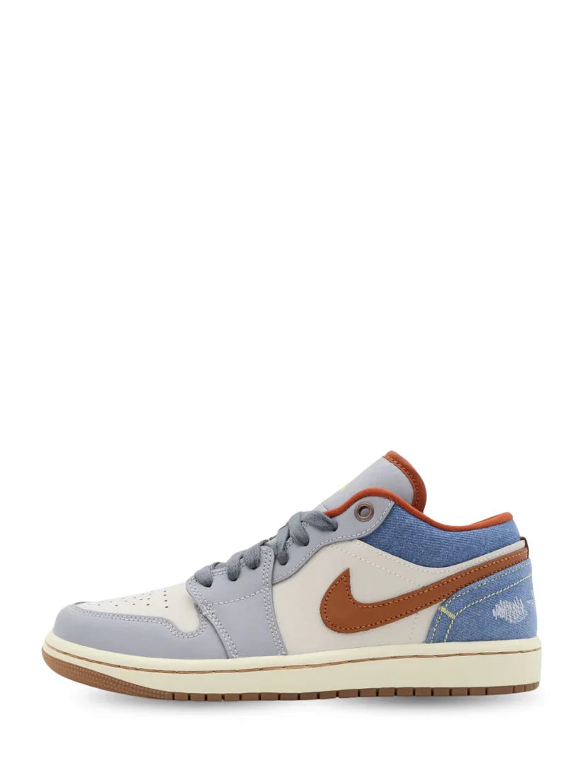 Nikee Air Jordan 1 Low Phantom REPAIRED DENIM - 2
