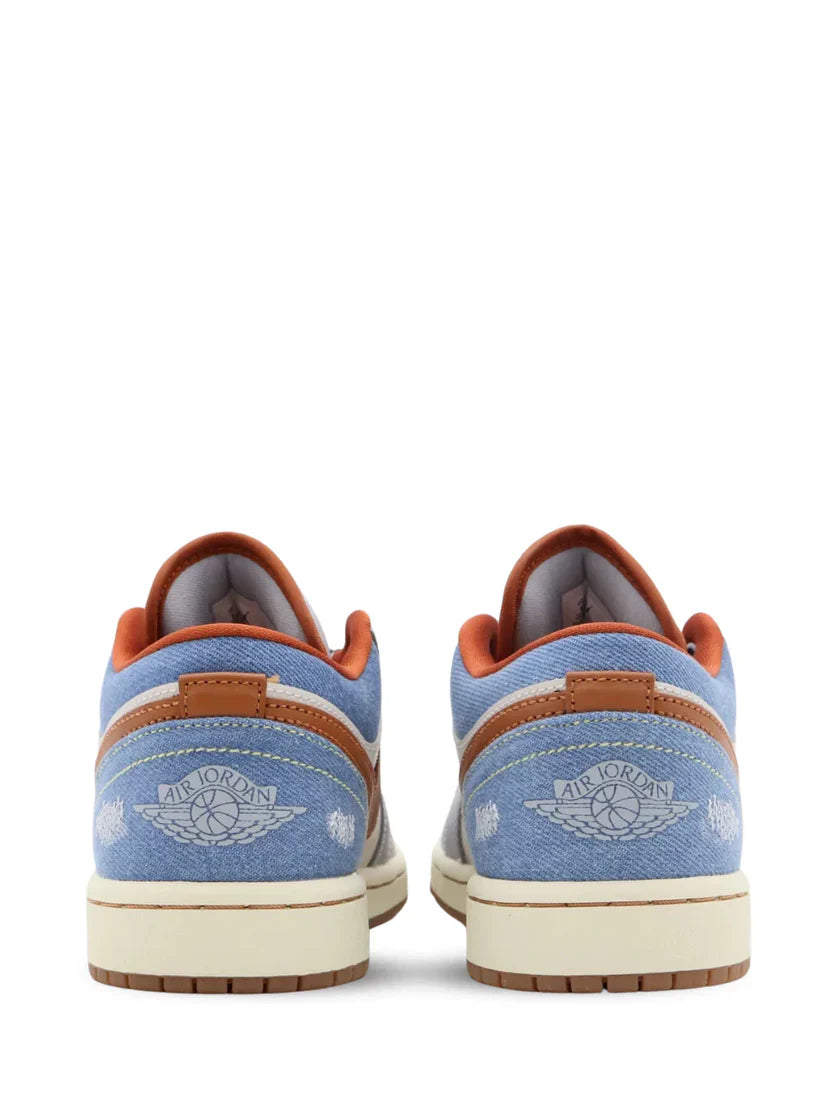 Nikee Air Jordan 1 Low Phantom REPAIRED DENIM - 4