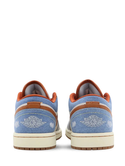 Nikee Air Jordan 1 Low Phantom REPAIRED DENIM - 4