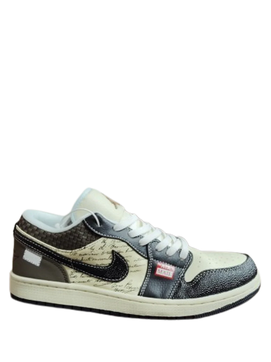 Nikee Air Jordan 1 Low Print Mail Brown - 1
