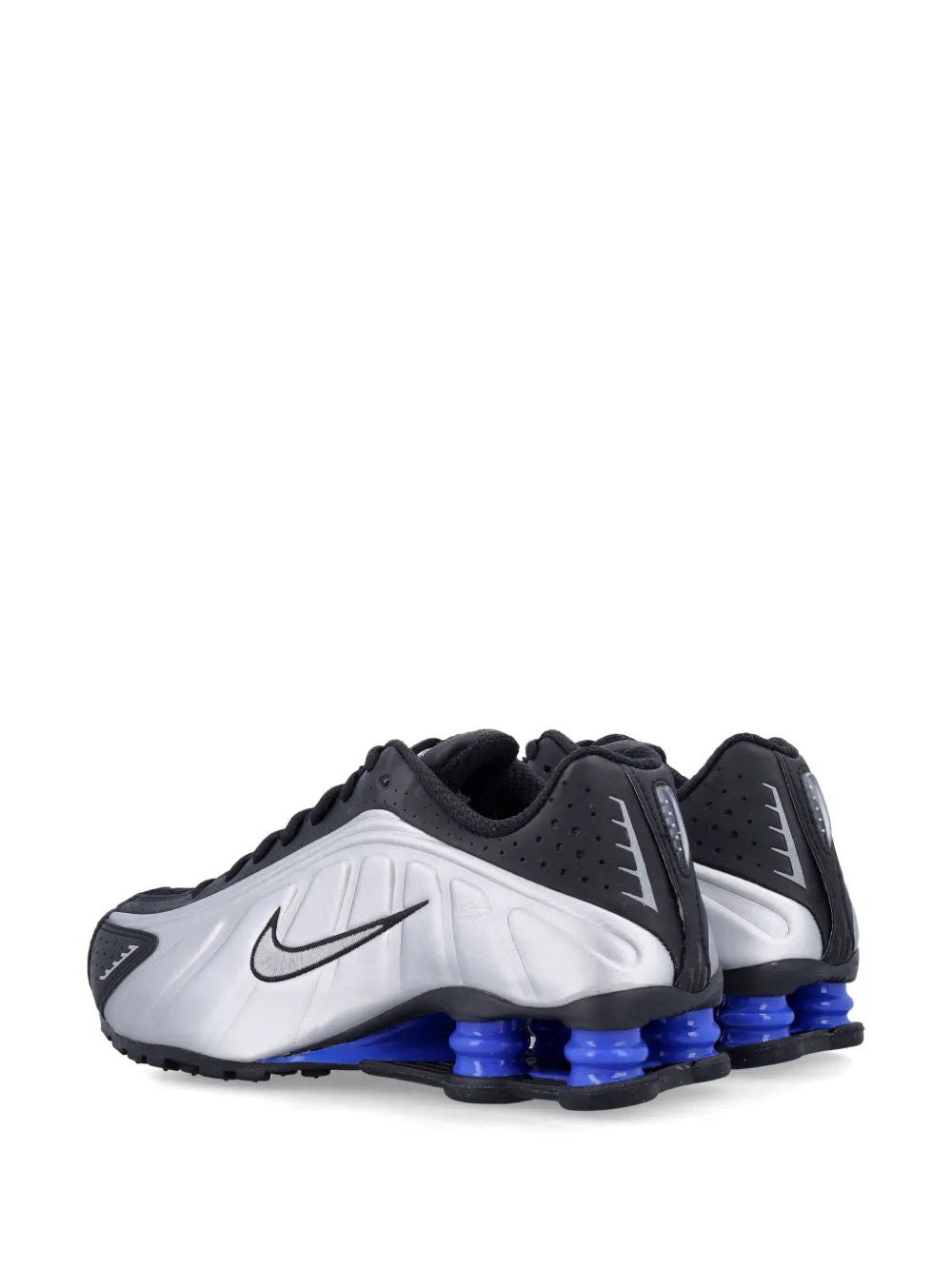 Nikee Shox R4 Black Metallic Silver Racer Blue - 3