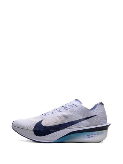 Nikee zoom Vaporfly 4 Road Racing White Blue - 4