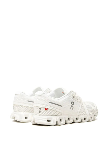 On Cloud Running 5 All White Shoes - 3