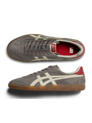 Onitsukaa Tiger Tokuten Grey White Suede Quality - 4
