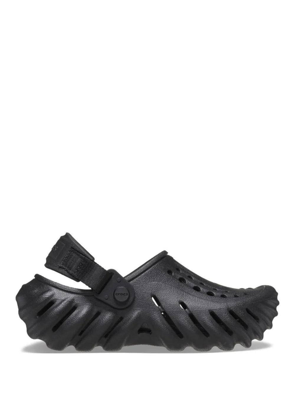 crocs echo clogs all black
