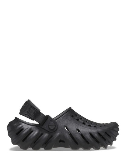 crocs echo clogs all black