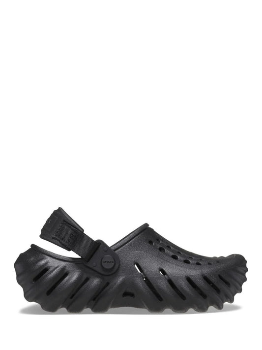 crocs echo clogs all black