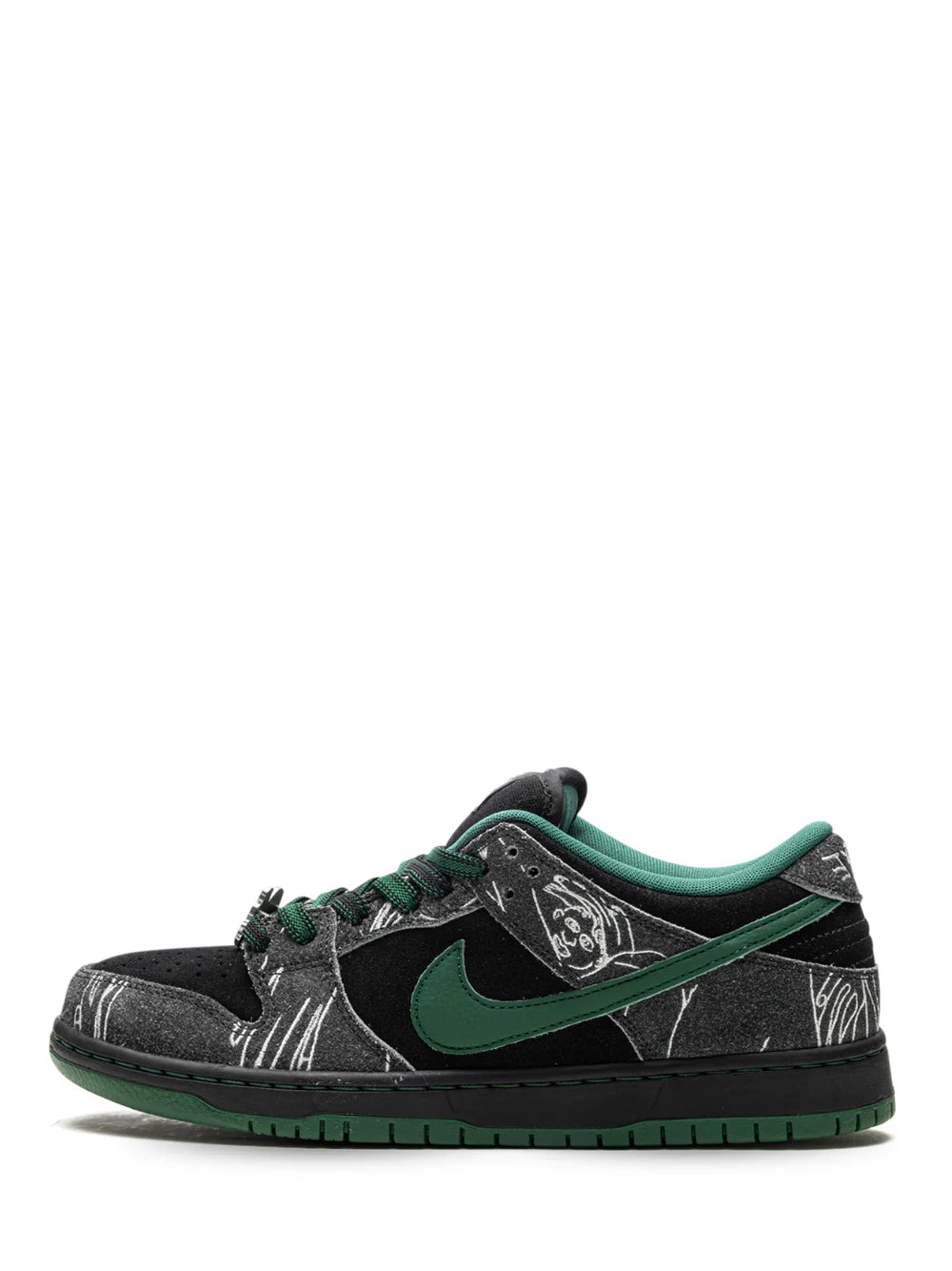 sb dunk Low pro there skatebords green