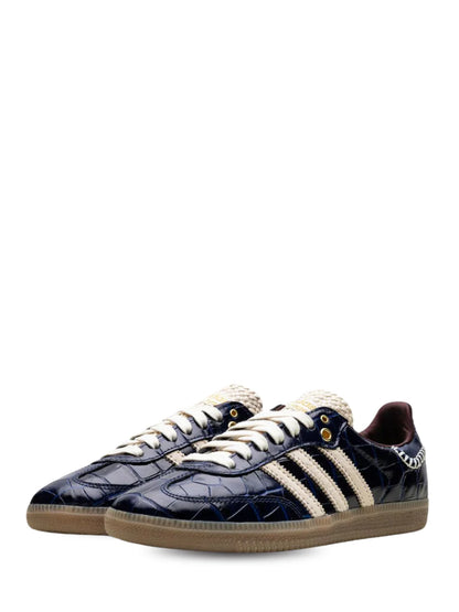 Adidas Samba x Wales bonner Navy Croc