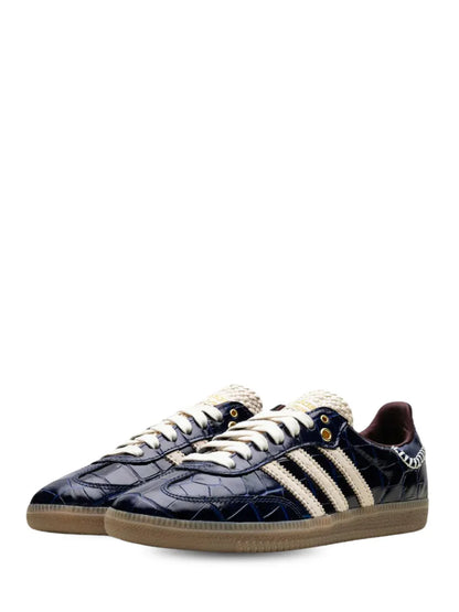 Addidass Samba x Wales bonner Navy Croc