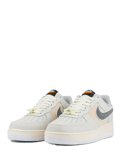Nik_e Airforce 1 Low Beige Reflective Fix
