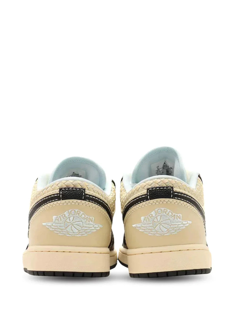nikee air jordan retro 1 low se coconut milk black