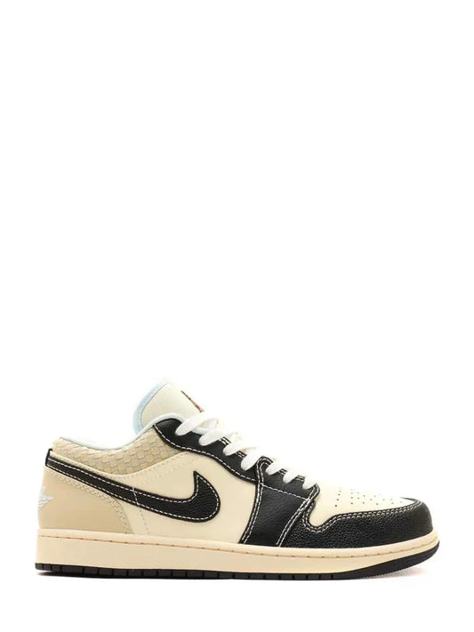 air jordan 1 low se coconut milk black fix
