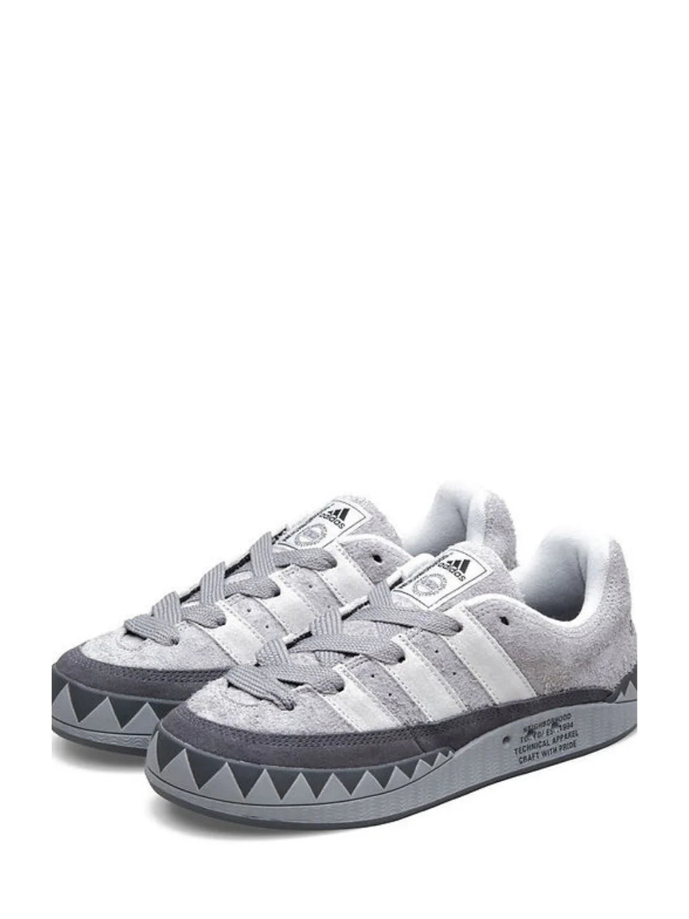 adimatic sneakers grey
