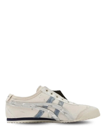 Onitsukaa Tiger Panda Prank White Silver Slip On