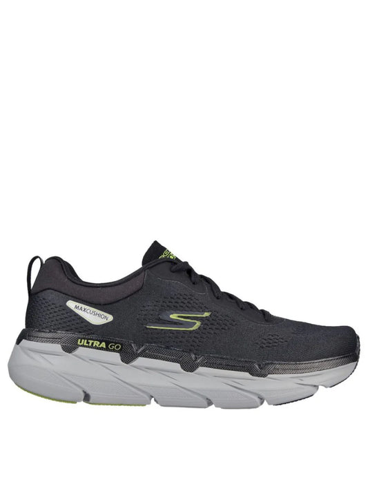 Skecherss Go Run Maxcushion Black White Gray