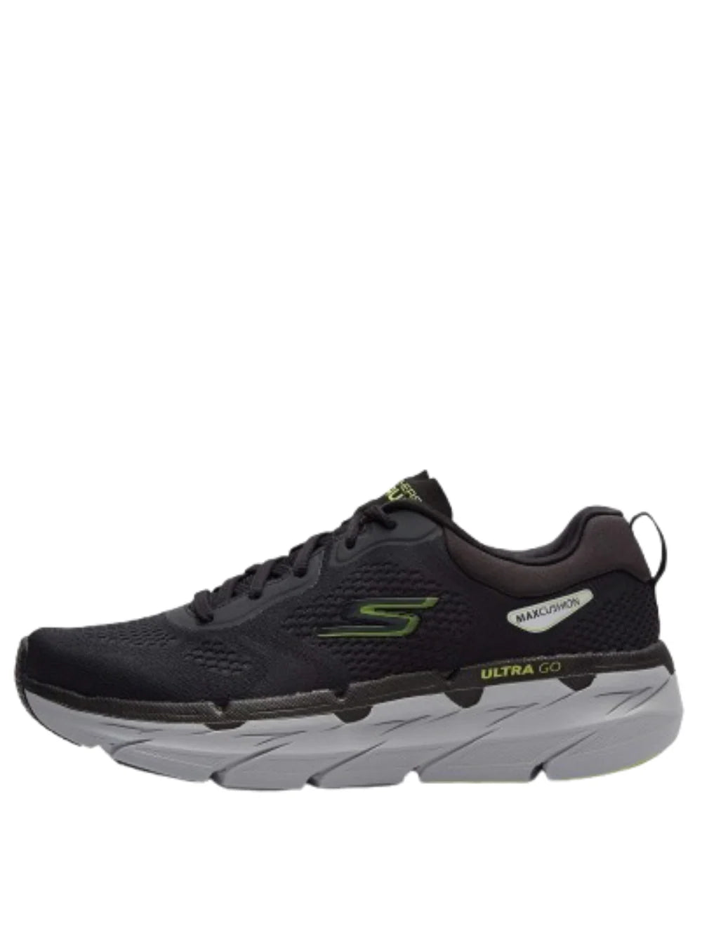 Skecherss Go Run Maxcushion Black White Gray