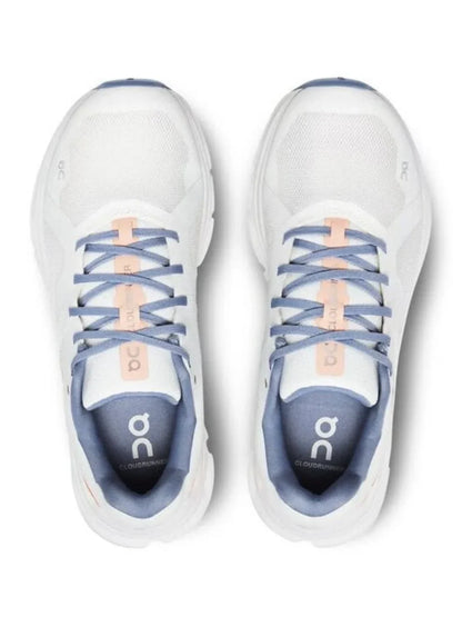 On Cloud Monster Undyed White Flame Running Shoes