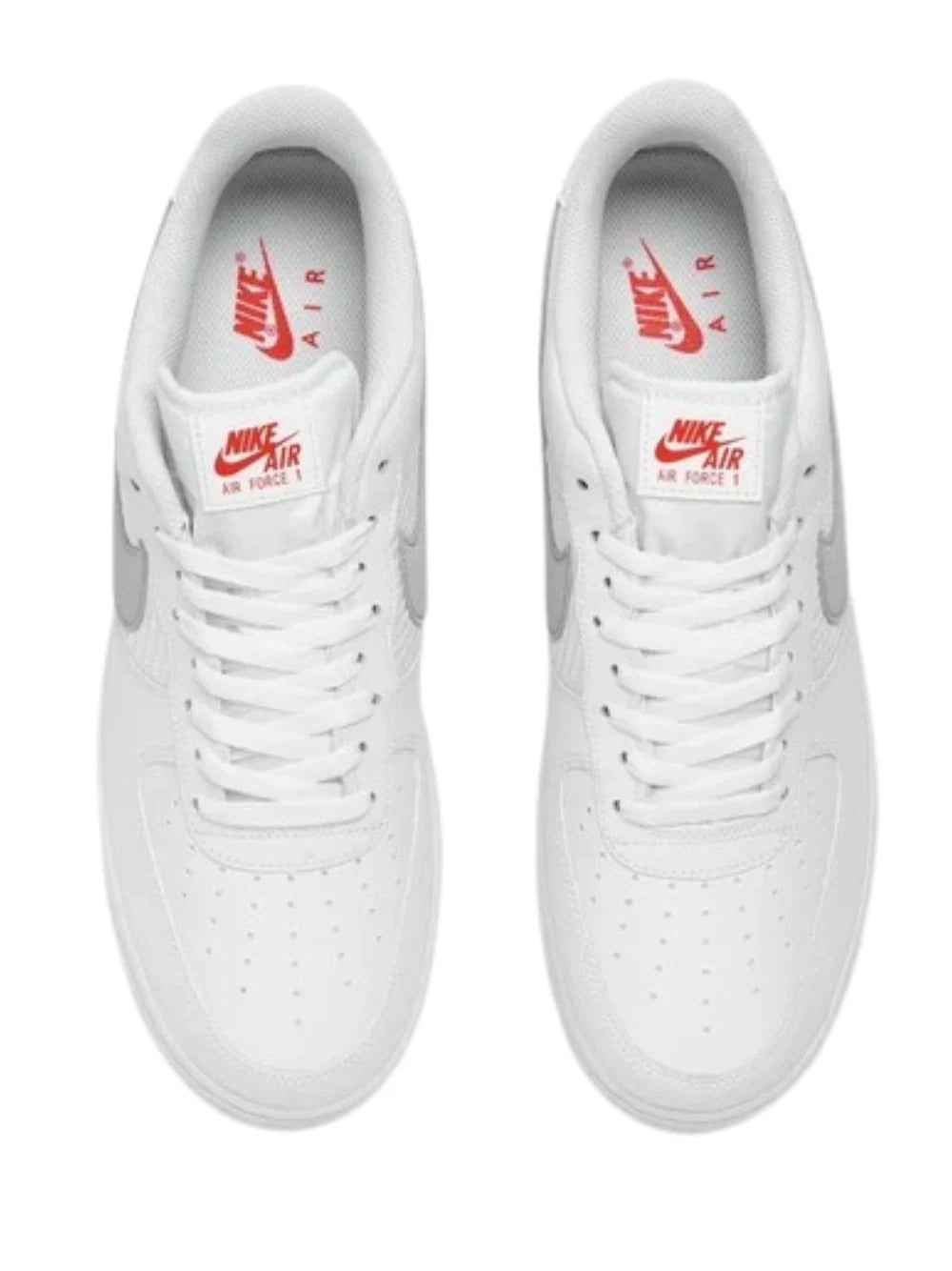 NIKE AIRFORCE 1 DOUBLE SWOOSH WHITE PICANTE