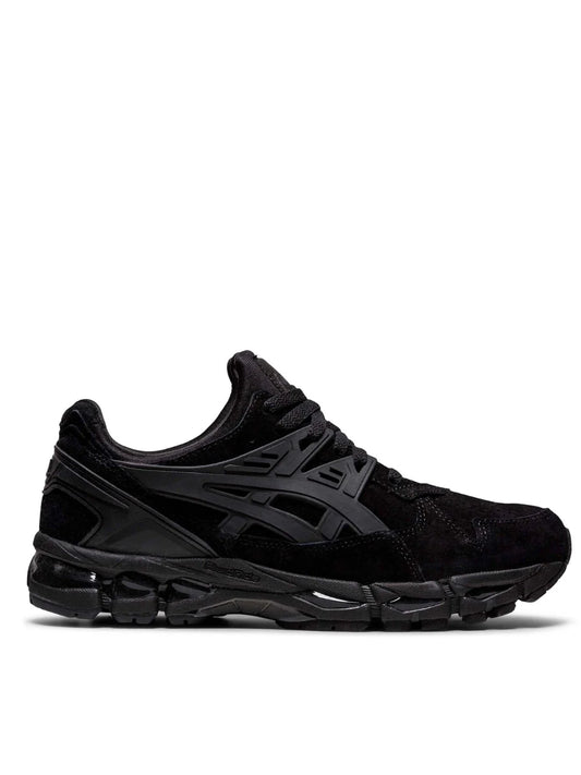 Asicss gel kayano black suede