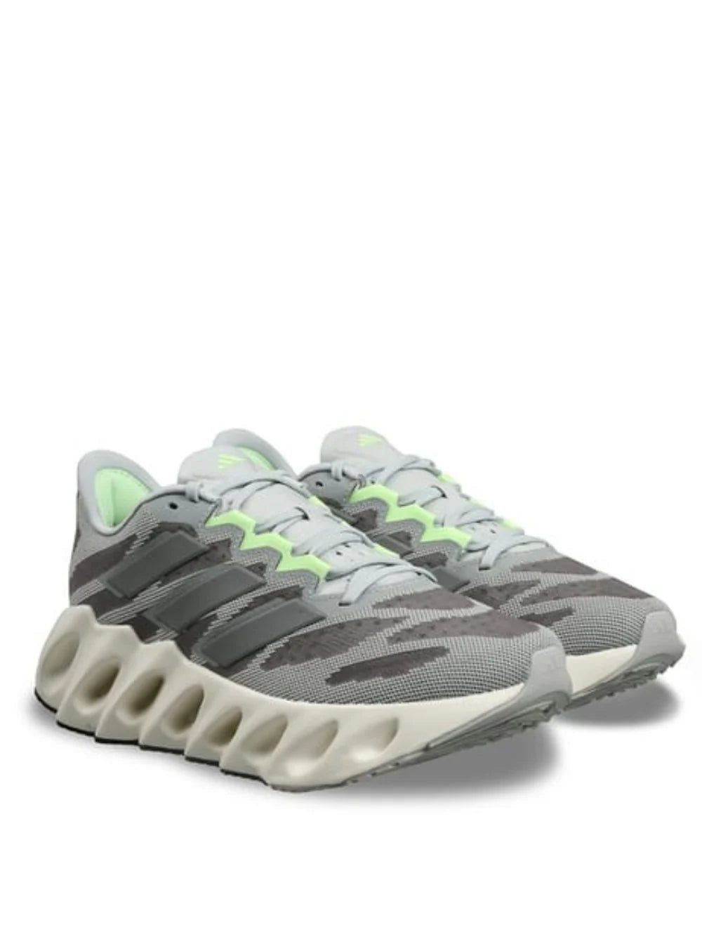 switch fwd 2 grey green running shoes