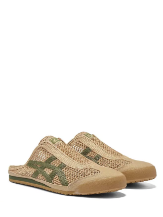 Onisuka Tigar Mexico 66 Sabot Beige Green Fix