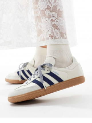Adidas Samba White Blue